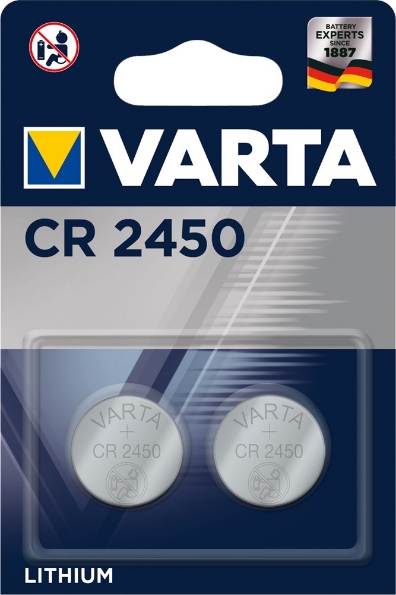 Afbeeldingen van Varta Batterij CR2450 Lithium (2)