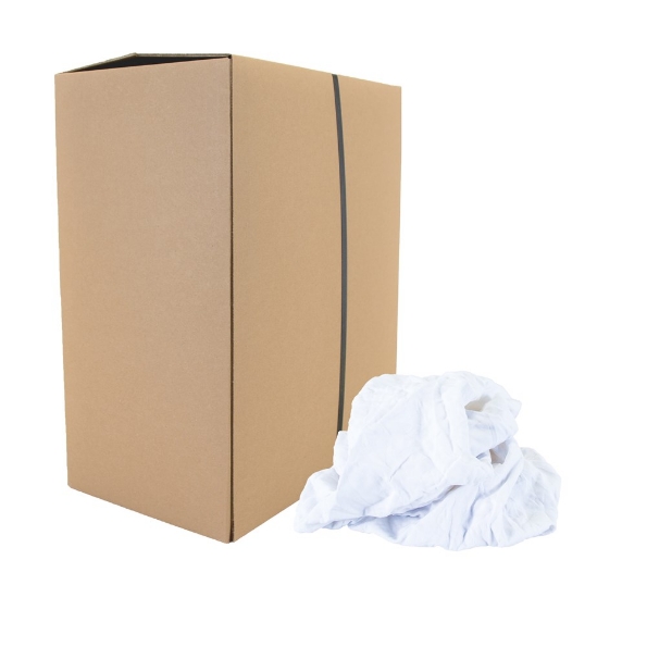 Afbeeldingen van TOWLERS® Poetslap wit 10kg