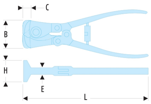 Afbeeldingen van Facom Kopkniptang