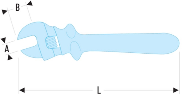 Afbeeldingen van Facom Moersleutel verstelbaar VDE 113.AVSE 27x210