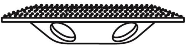 Afbeeldingen van Bosch Hardmetalen komschijf gehoekt fijn 115mm