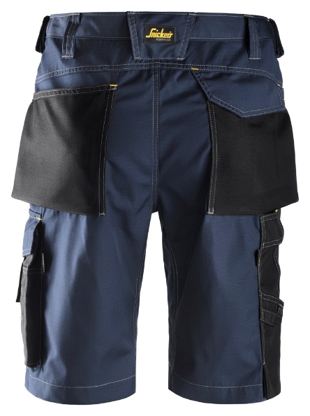Afbeeldingen van Snickers Workwear Shorts, Rip-Stop 3123 blauw 60