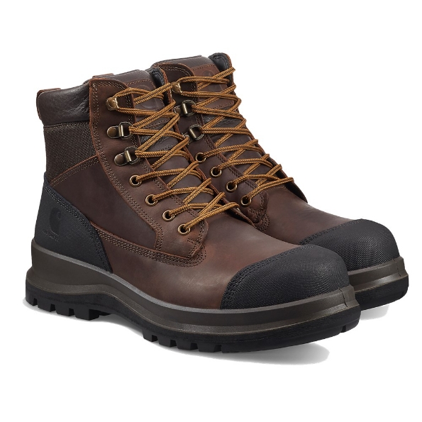 Afbeeldingen van Carhartt Detroit rugged flex s3 6 inch safety boot F702903 Bruin 41