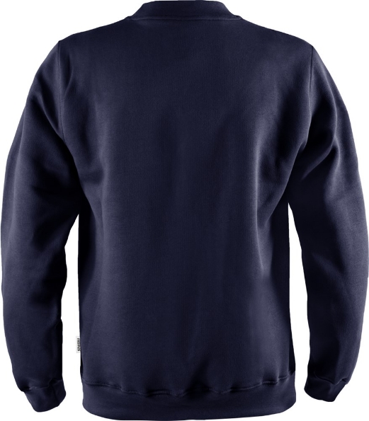 Afbeeldingen van FRISTADS Green Sweatshirt 7989 GOS Marineblauw L