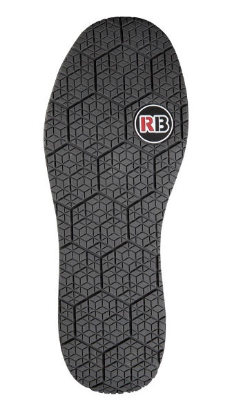 Afbeeldingen van Redbrick Veiligheidsschoen laag aluminium neus en composiet zool S3 ESD Motion Fuse zwart 41