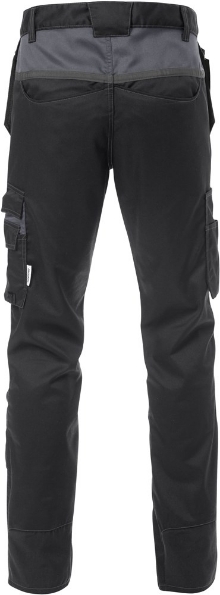 Afbeeldingen van FRISTADS Werkbroek 2595 STFP Zwart/Grijs C58