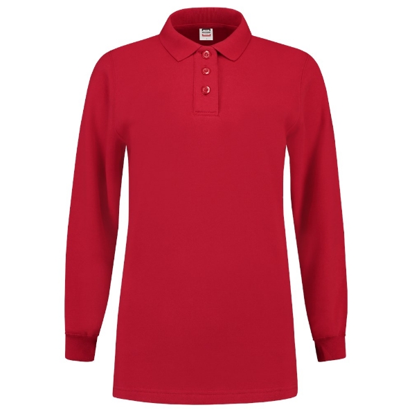 Afbeeldingen van TRICORP CASUAL Polosweater Dames 301007 rood XS