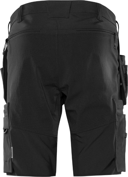 Afbeeldingen van FRISTADS Korte Broek Stretch 2598 LWS zwart C48
