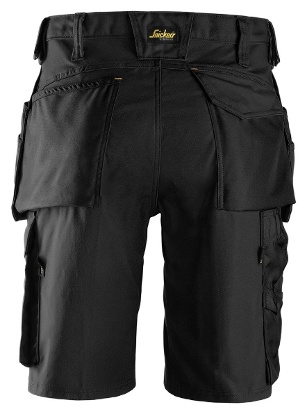 Afbeeldingen van Snickers Workwear Canvas+ Shorts 3014 zwart 60