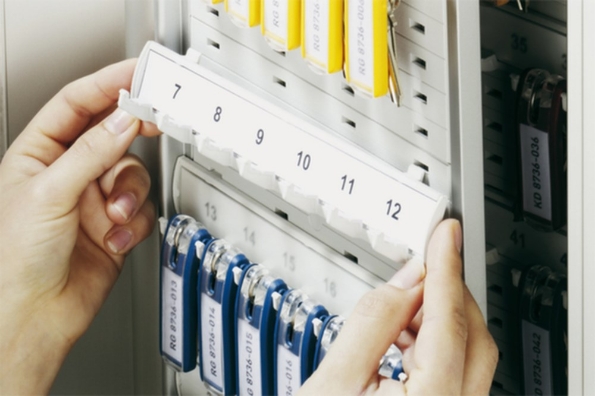 Afbeeldingen van Durable sleutelkast 302x280x118 18 haken, 195123