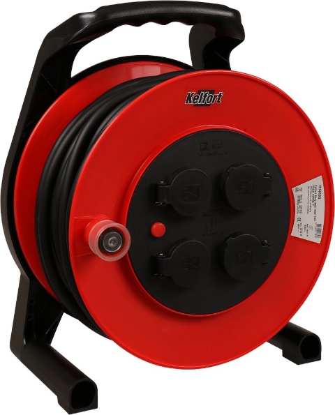 Afbeeldingen van Kelfort Kabelhaspel EASY REEL 600, 40 meter, 3 x 2.5 mm2.