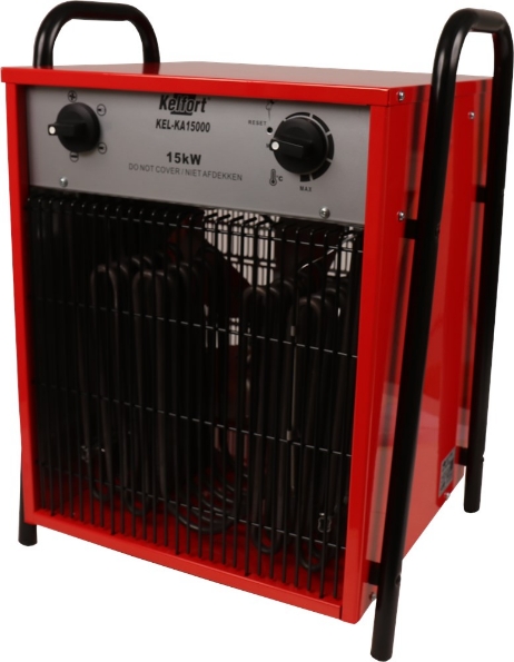 Afbeeldingen van Kelfort Ventilatorkachel KEL-KA 15000, 15000W., 400V., met thermostaat