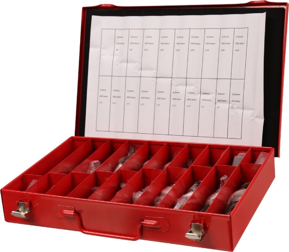 Afbeeldingen van Kelfort Metaalborenset HSS 170 delig