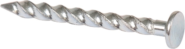 Afbeeldingen van Kelfort Schroefnagel, 3.8 x 40 mm, platte kop, verpakking 1000 stuks, gegalvaniseerd, verzinkt