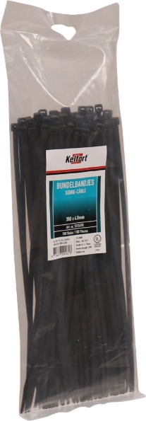 Afbeeldingen van Kelfort Bundelband, 280 x 4.8 mm, zwart