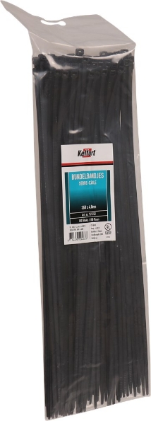 Afbeeldingen van Kelfort Bundelband, 370 x 4.8 mm, zwart