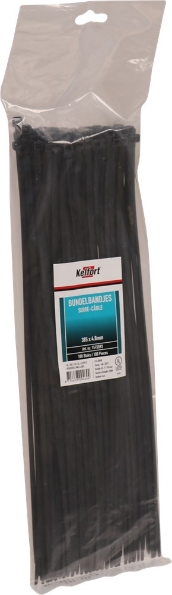 Afbeeldingen van Kelfort Bundelband, 380 x 4.8 mm, zwart