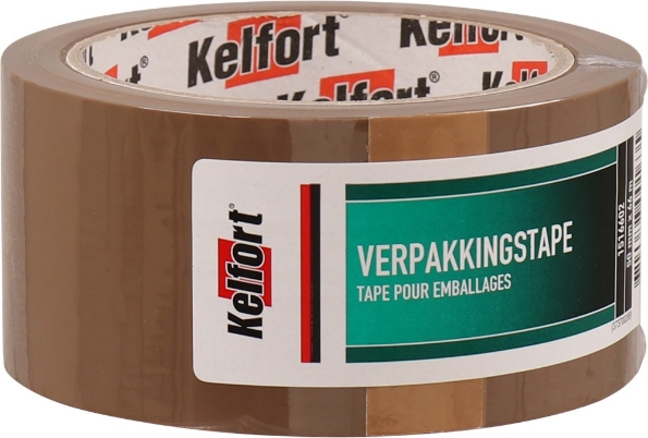 Afbeeldingen van Kelfort Verpakkingstape 48mmx66m