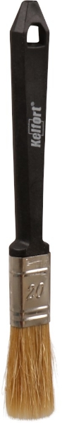 Afbeeldingen van Kelfort Wegwerpkwast 12 x 20 mm maat 20 wit haar