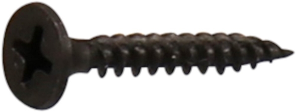 Afbeeldingen van Kelfort Snelbouwschroef 3.5 x 25 mm normale draad trompetkop zwart