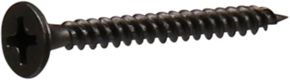 Afbeeldingen van Kelfort Snelbouwschroef 3.5 x 35 mm normale draad trompetkop zwart