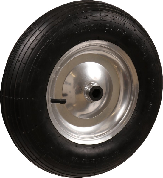 Afbeeldingen van Kelfort Luchtband 400 mm met rollager velg gevalganiseerd verzinkt