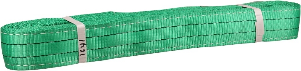 Afbeeldingen van Kelfort Hijsband PHK60-5, 5 meter 2000 kilo groen met certificaat