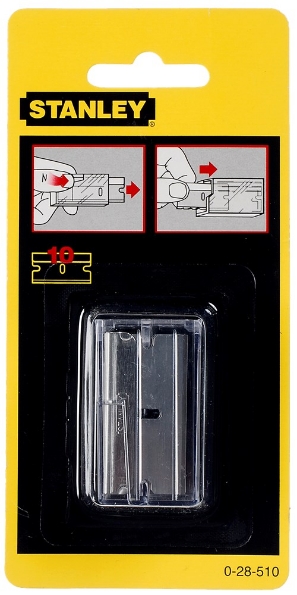 Afbeeldingen van STANLEY Metalen Glasschraper reservemessen 0-28-510 40mm