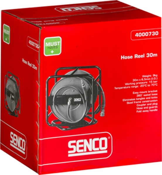 Afbeeldingen van Senco luchtslanghaspel 4000730 30 meter