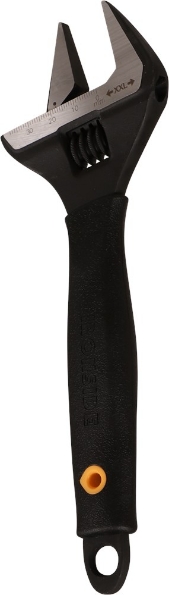 Afbeeldingen van Ironside Verstelbare schroefsleutel softgrip zwart 200mm