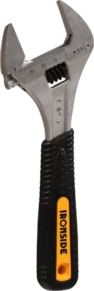 Afbeeldingen van Ironside Verstelbare schroefsleutel softgrip zwart 250mm