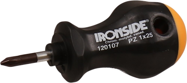 Afbeeldingen van Ironside Schroevendraaier Stubby  PZ1x25mm