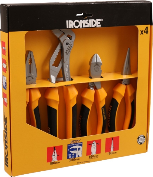 Afbeeldingen van Ironside Tangenset 4dlg