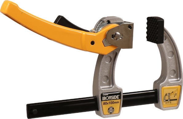 Afbeeldingen van Ironside Snelspanlijmklem 100x80mm