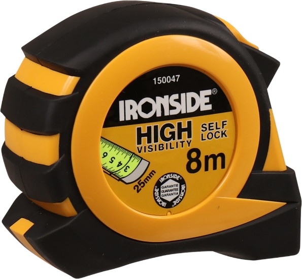 Afbeeldingen van Ironside Rolbandmaat Evolution rubber 25mmx8m