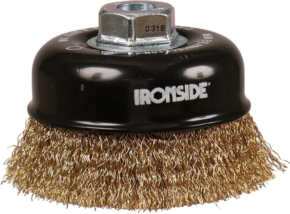 Afbeeldingen van Ironside Komborstel mess. 100mm