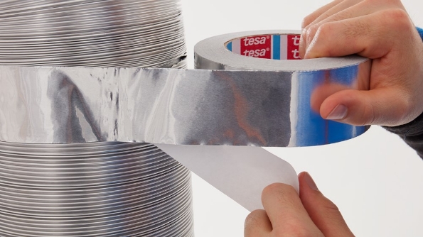Afbeeldingen van tesa® Aluminium tape Universal 63632 50mm x 50m
