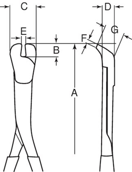 Afbeeldingen van BAHCO Moertang 2979D 180mm