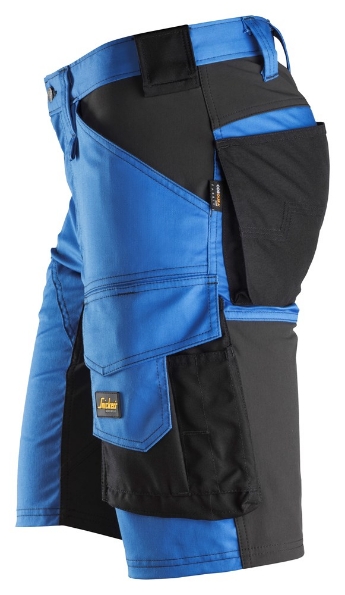 Afbeeldingen van Snickers Workwear AllroundWork, Stretch Korte Broek 6143 blauw/zwart 60