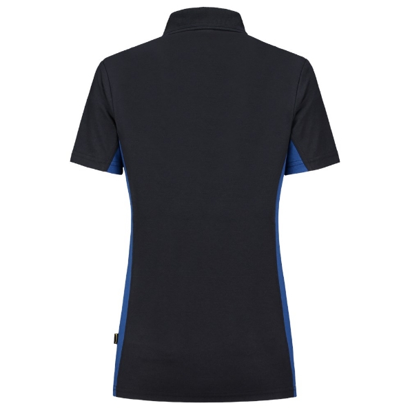 Afbeeldingen van TRICORP WORKWEAR Poloshirt Bicolor Dames 202003 navy/royalblue 5XL