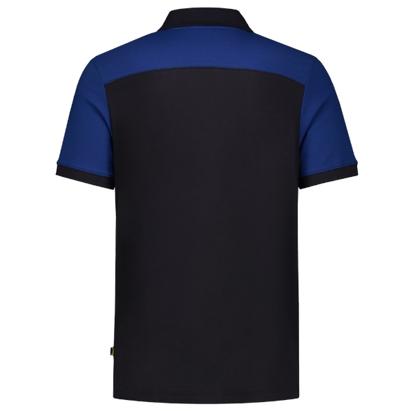 Afbeeldingen van TRICORP WORKWEAR Poloshirt Bicolor Naden 202006 navy/korenblauw XL