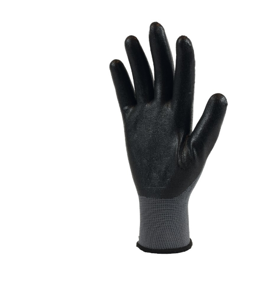 Afbeeldingen van PSP 10-510 Allround Nitril Schuim Werkhandschoen zwart 7