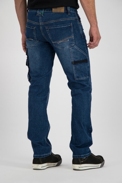 Afbeeldingen van 247 Jeans Werk Jeans Rhino S20 midden Blauw W42L32