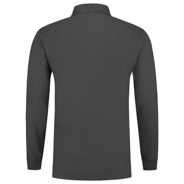 Afbeeldingen van TRICORP CASUAL Poloshirt Lange Mouw 201009 donker grijs L