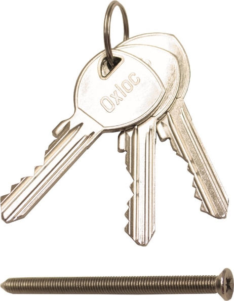 Afbeeldingen van Oxloc profiel cilinder dubbel skg2