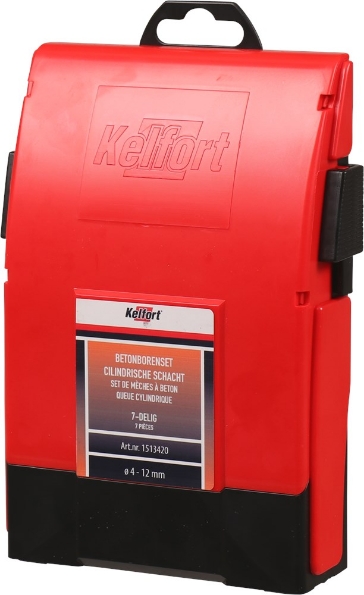 Afbeeldingen van Kelfort betonborenset 4-12 mm verpakking 7 stuks