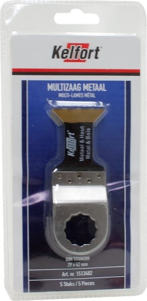 Afbeeldingen van Kelfort Multizaagblad Fijne tand 29x42mm (5)