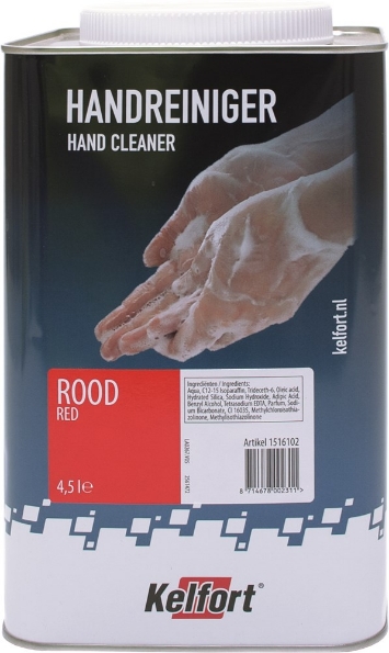 Afbeeldingen van Kelfort handreiniger 4500 ml t.b.v. zware reiniging met zand rood