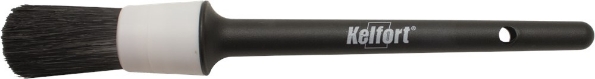 Afbeeldingen van Kelfort Wegwerpkwast 19 mm maat 10 t.b.v. alkydverf zwart haar