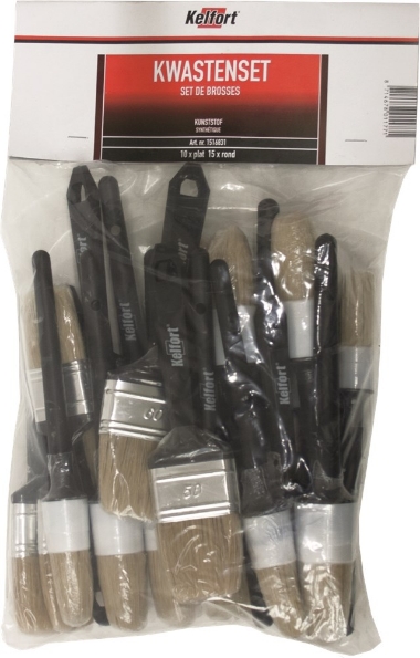 Afbeeldingen van Kelfort Kwastenpakket 25 stuks